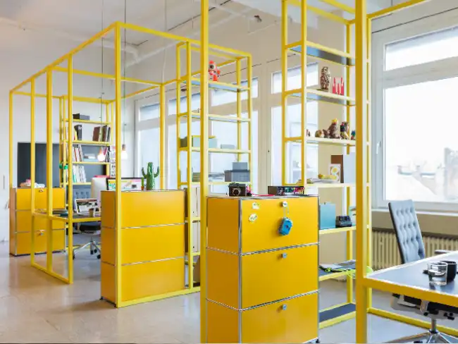 Open Office mit USM Möbeln