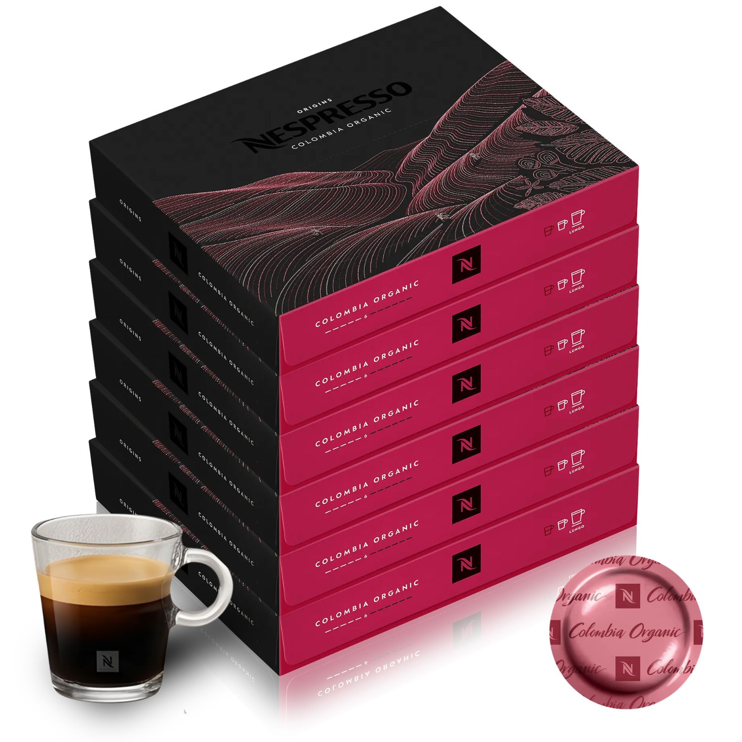Nespresso Pro Kapseln Colombia Organic