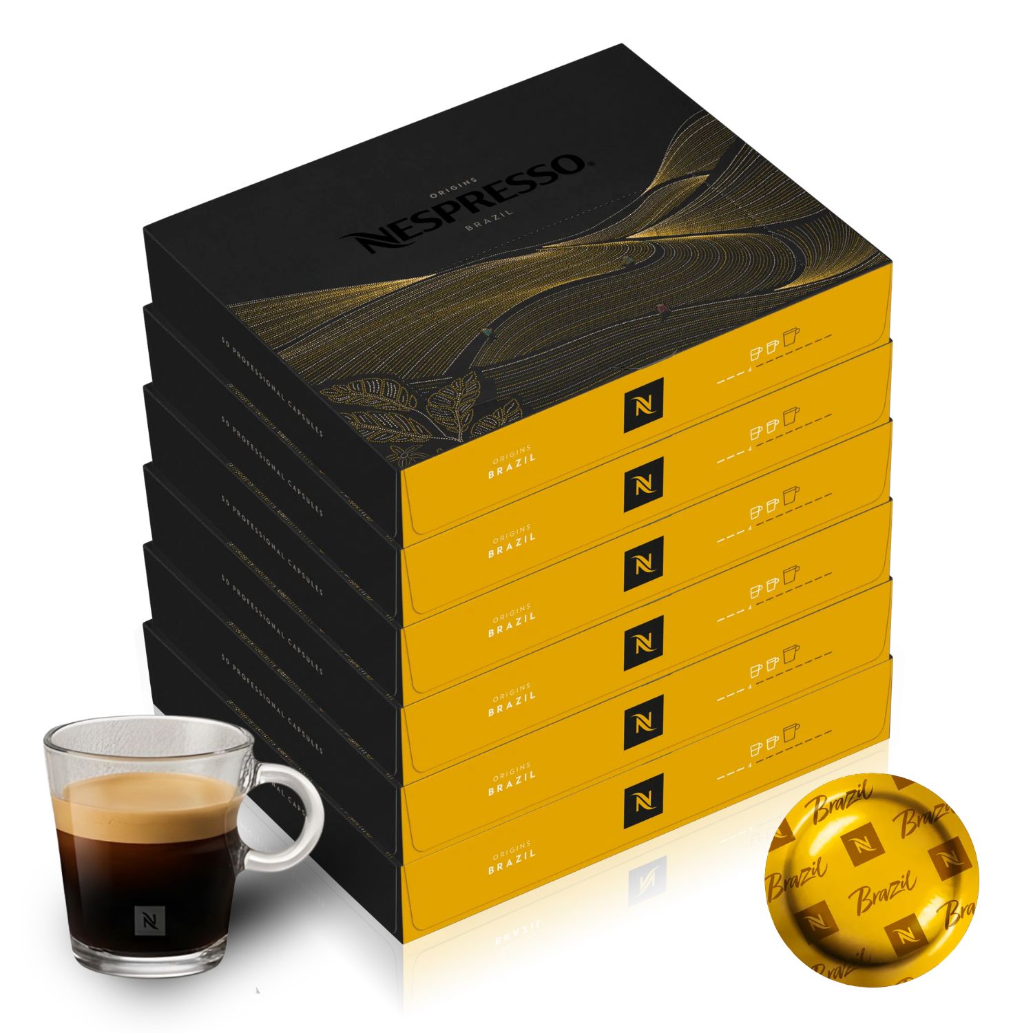 Nespresso Pro Kapseln Brazil Organic