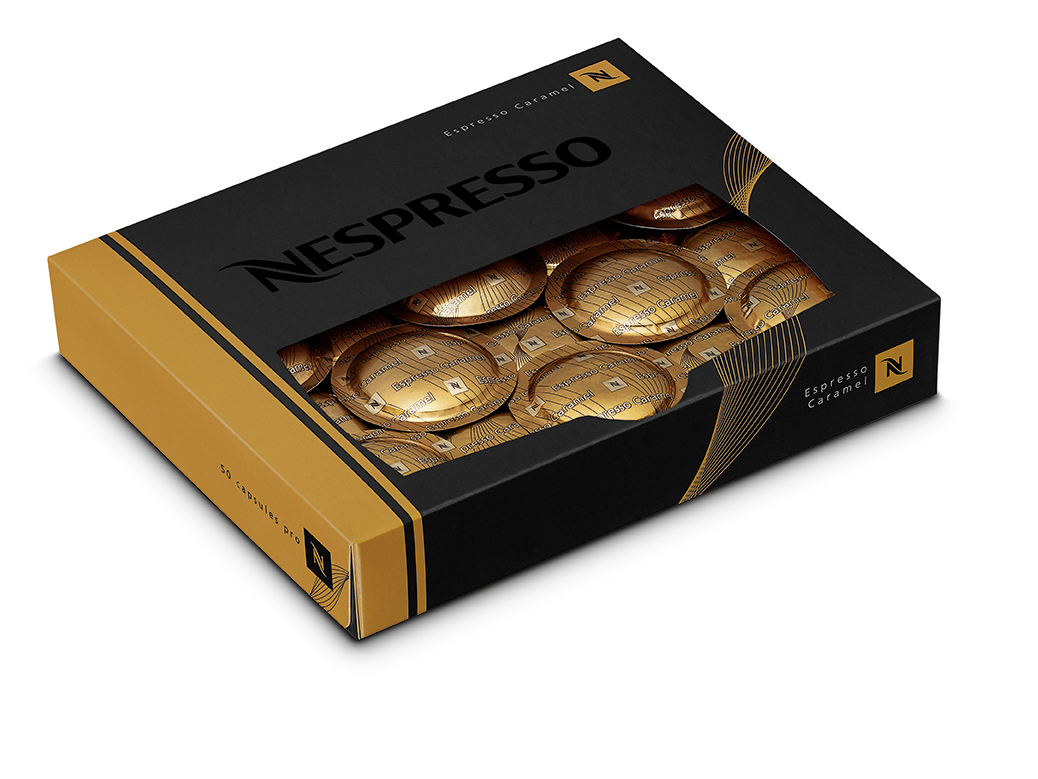 Nespresso Pro Kapseln Espresso Caramel (50 Kapseln)