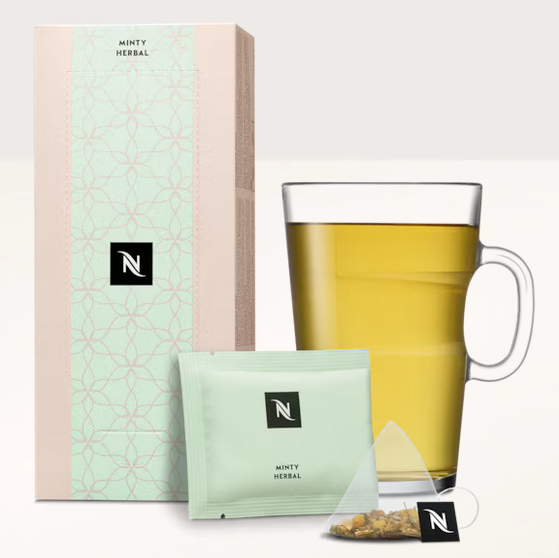 Nespresso Minty Herbal Tee (25 Stück)
