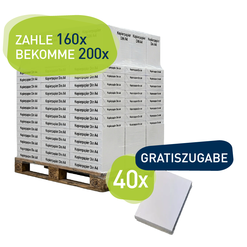 Neutralware Kopierpapier DIN A4 80g weiß - Sparset