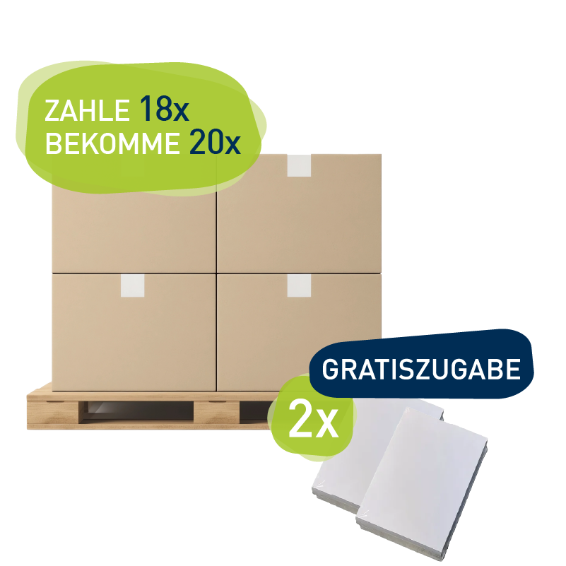 Neutralware Kopierpapier DIN A4 80g weiß - Sparset