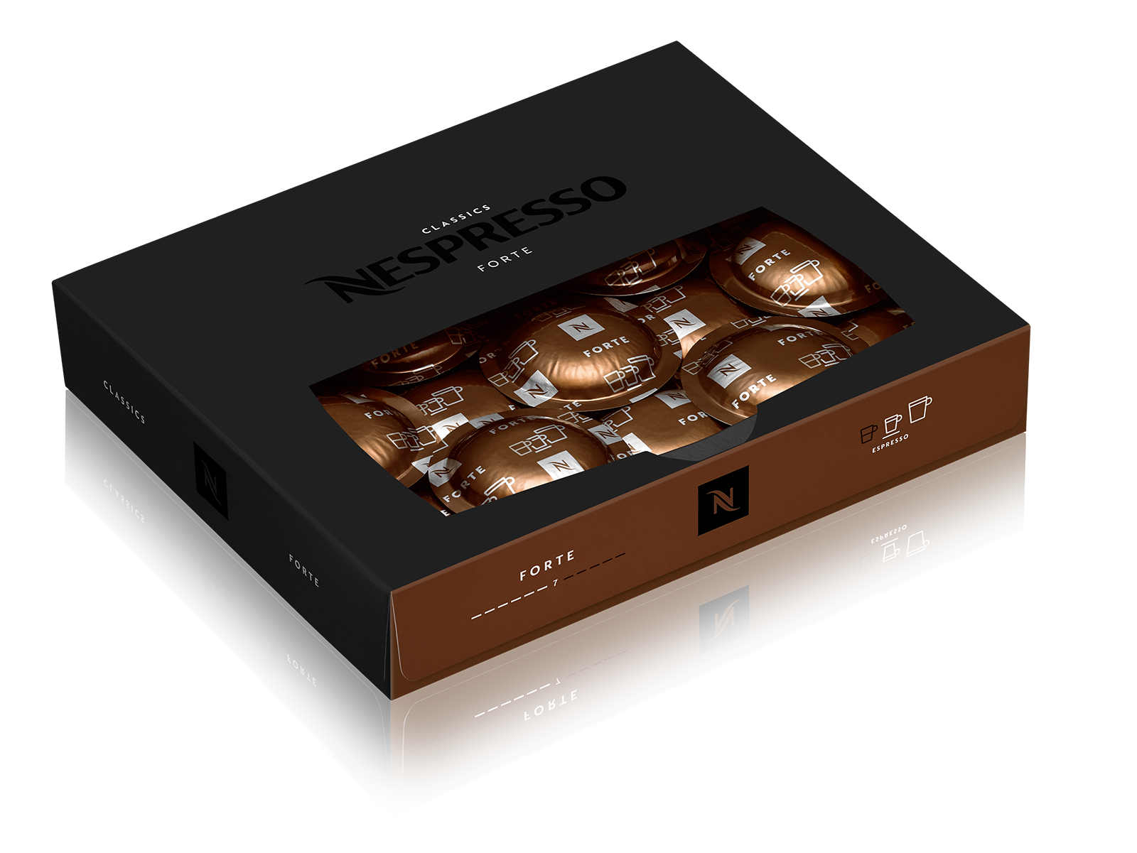 Nespresso Pro Kapseln Forte (50 Kapseln)