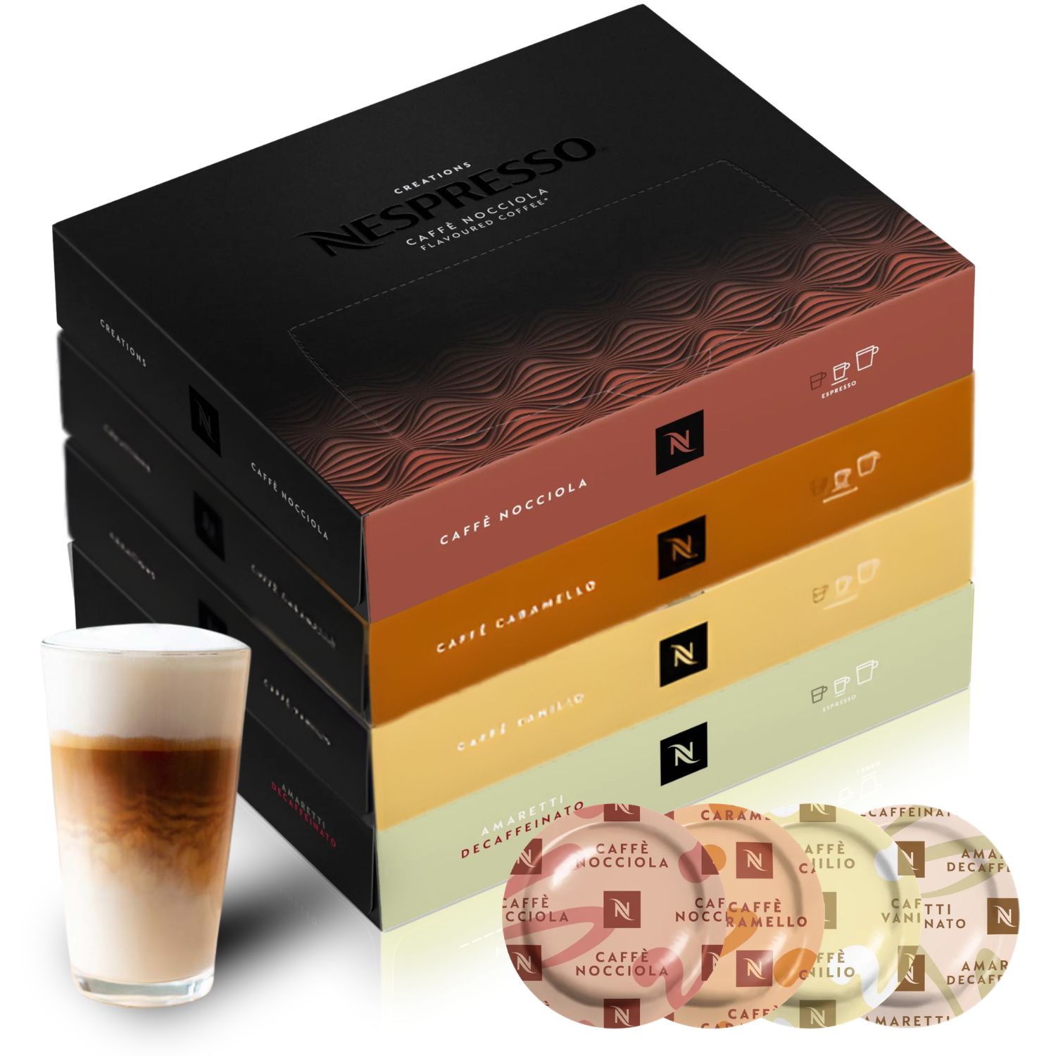 Nespresso Professional | Süße Verführung Bundle | Kapsel-Set mit 200 Kaffeekapseln