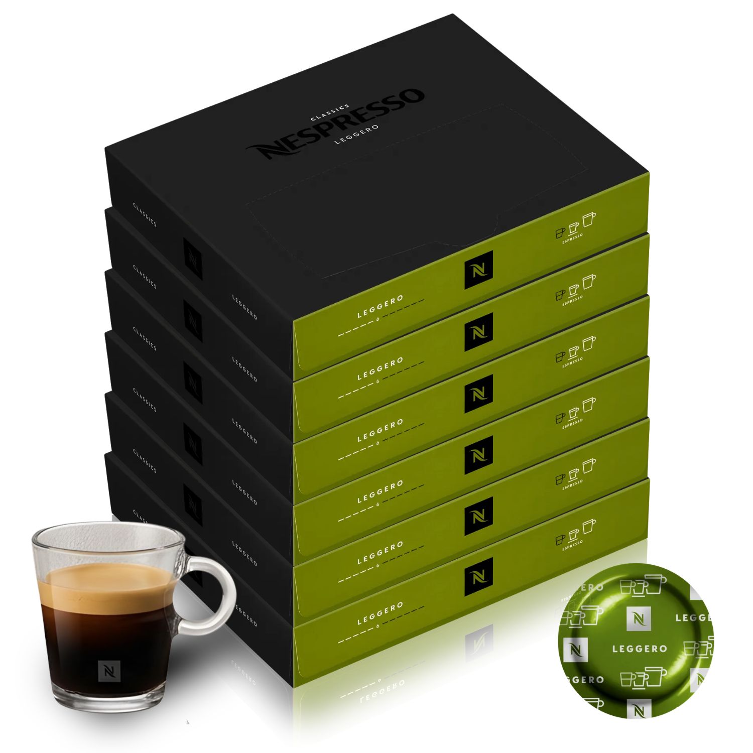 Nespresso Pro Kapseln Leggero