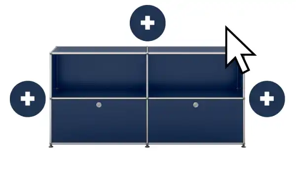 USM Konfigurator mit Sideboard