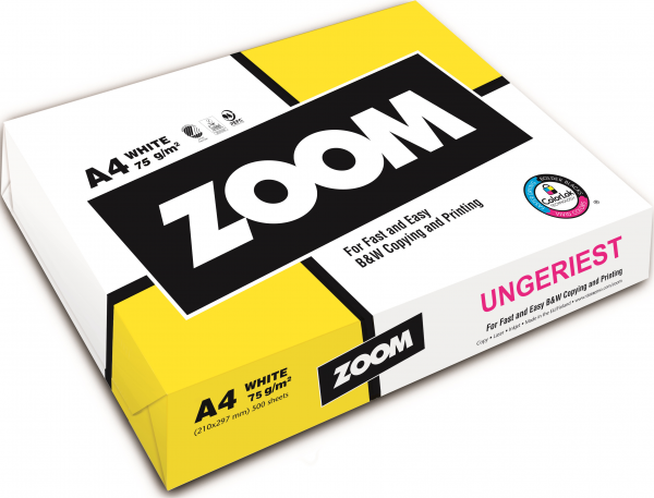 Zoom Kopierpapier DIN A4 80g/m² ungeriest 