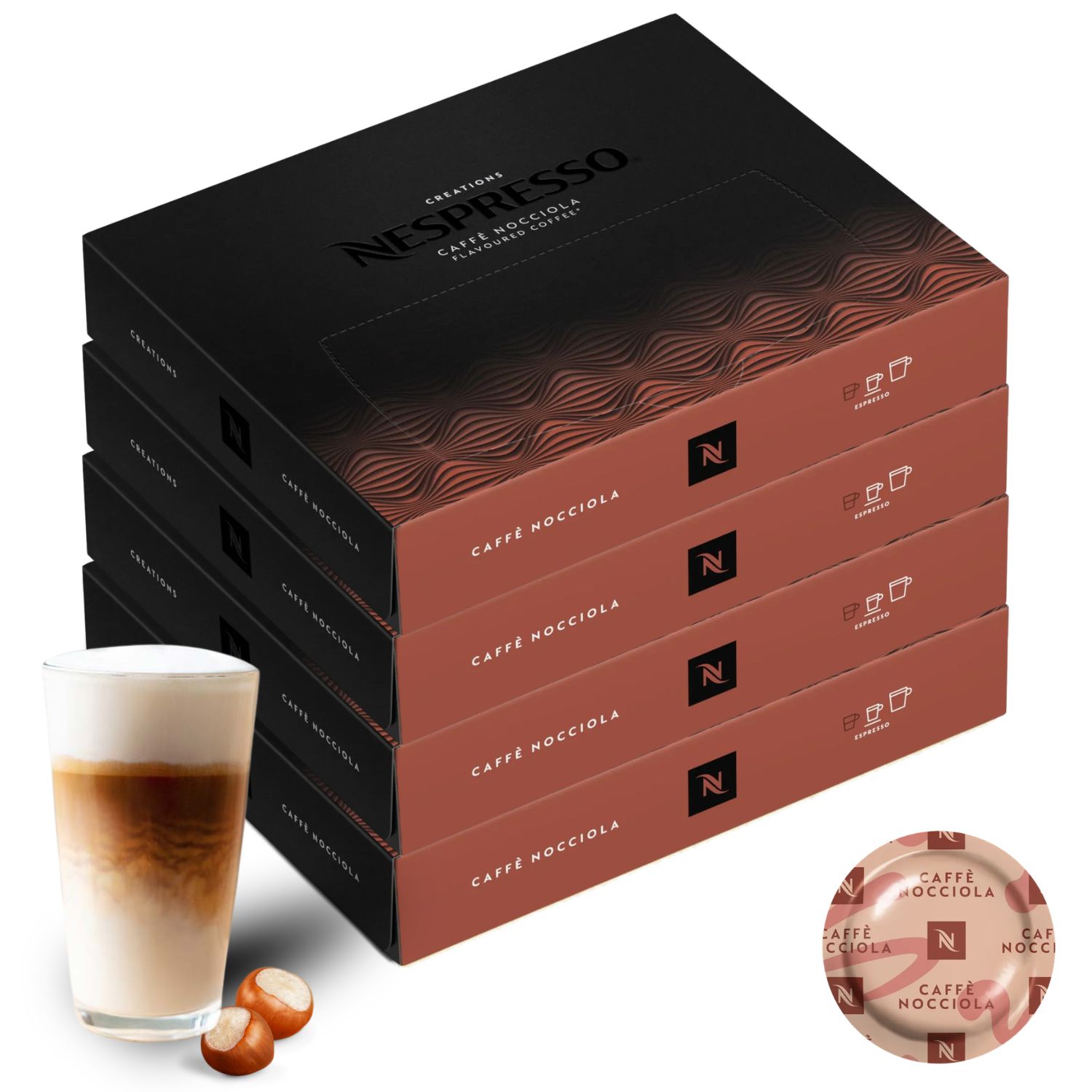Nespresso Pro Kapseln Caffè Nocciola