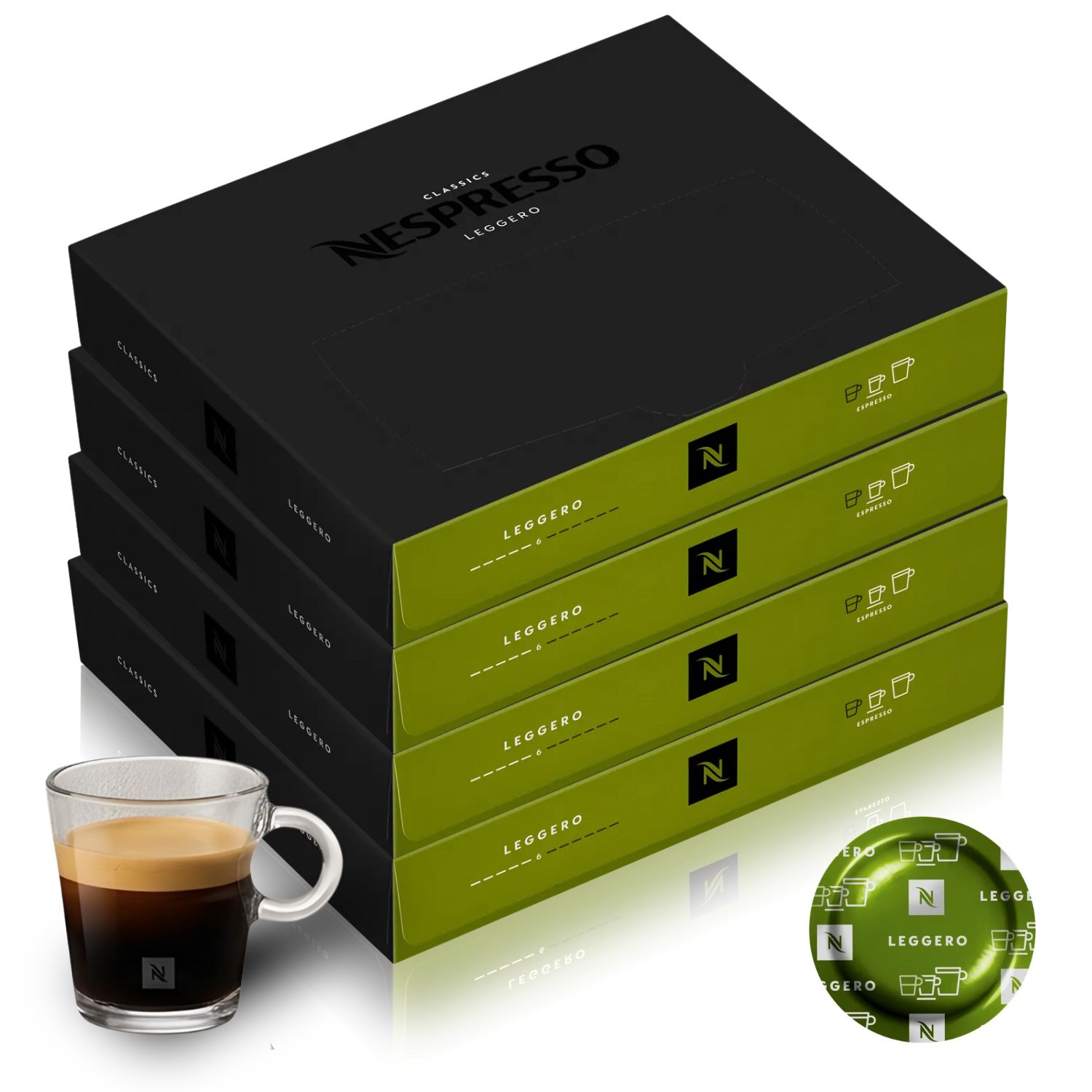 Nespresso Pro Kapseln Leggero
